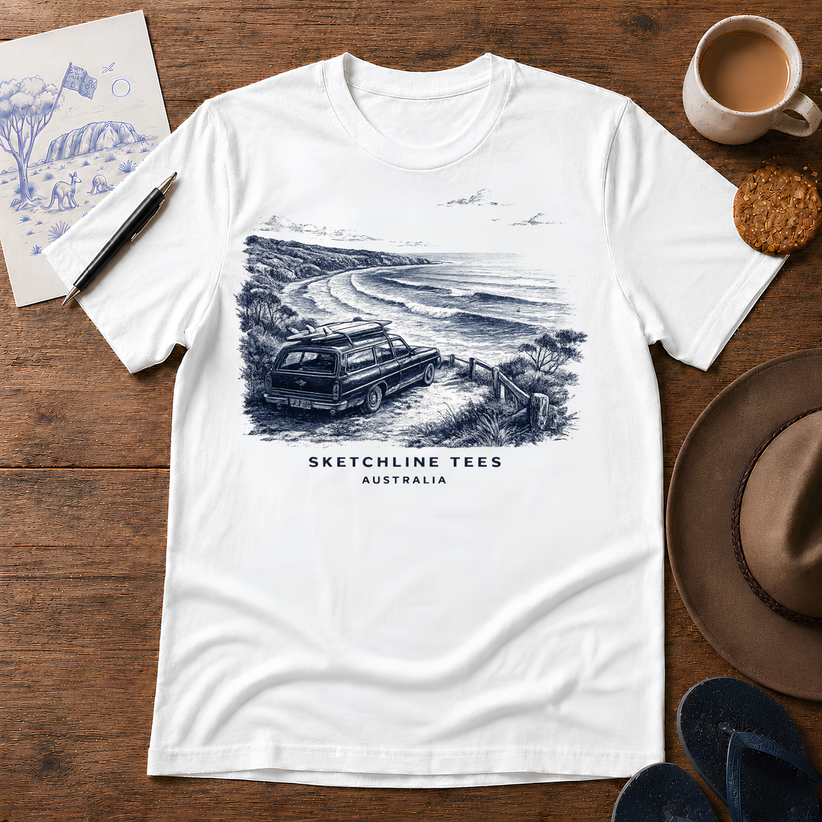 Chasing the Waves Tee