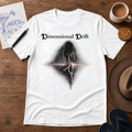 Parallel Beauty Tee in white – surreal graphic T-shirt
