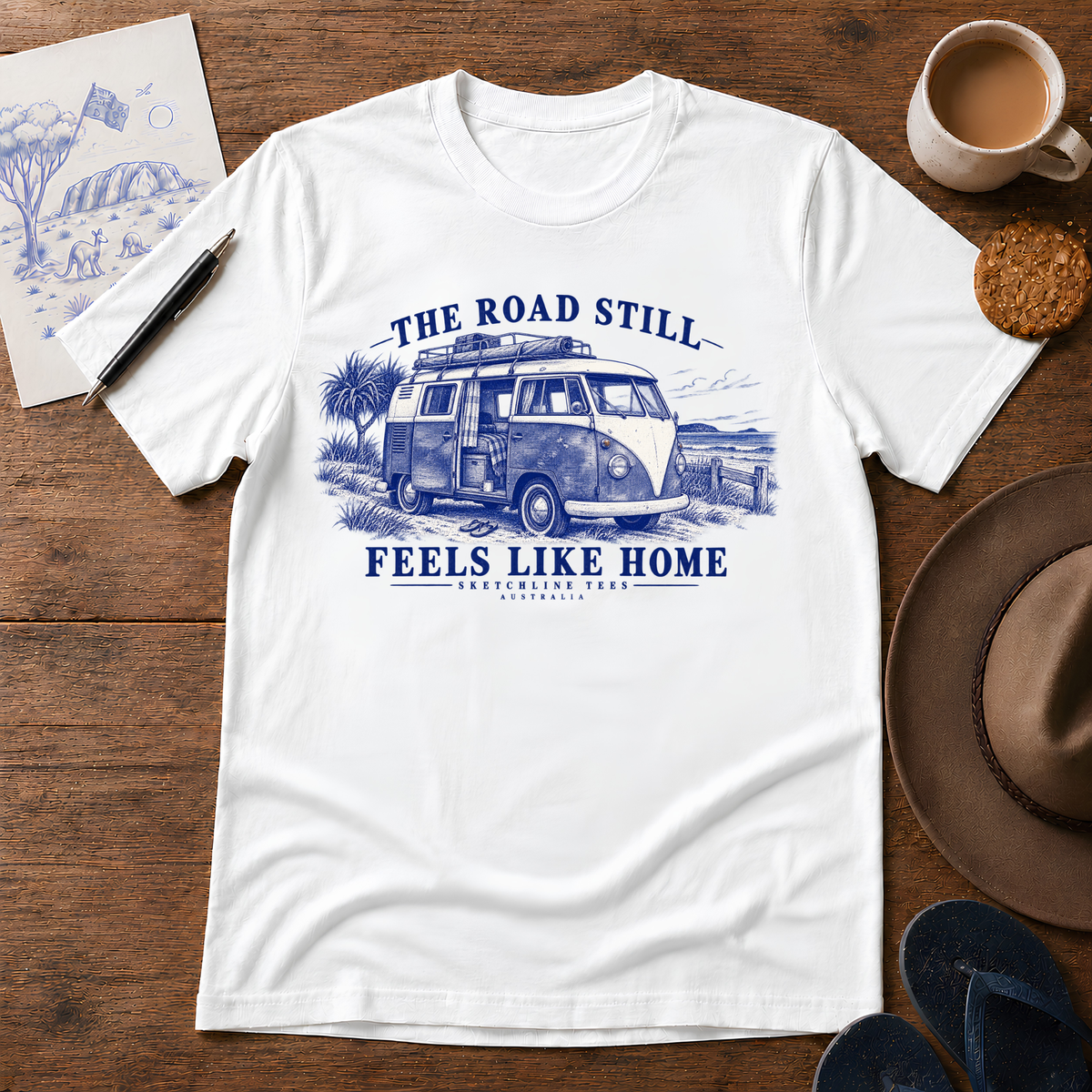 The road still feels like home Tee