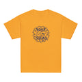 Roar Squad Kids Tee - Sketchline Tees kids blue ink doodle T-shirt