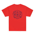 Deep Space Kids Tee - Sketchline Tees kids blue ink doodle T-shirt